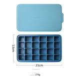 Silicone 12 Cavity Hexagon, 3D Ice Mold, DIY Popsicle Mould, Ice Cream Maker Storage Box