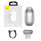 Mini Desktop Capsule Vacuum Cleaner for Table, Keyboard & Dust Cleaning