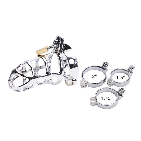Stainless Steel Male Chastity Lock, Catheter Device
