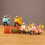 Tin Vespa Piaggio Scooter Model