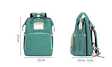 Multifunction Portable Folding Crib Diaper Bag