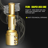 Anti-theft Cycling Security Lock with Built-in Alarm System