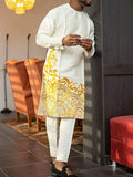 Men's Leisure Suit, Printed Kurta and Payjama