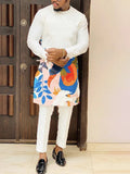 Men's Leisure Suit, Printed Kurta and Payjama