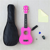 21-inch Wooden Ukulele and Accessories for Beginners – Learning & Practice Model
