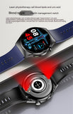 F320 Bluetooth Calling, Uric Acid, Blood Fat, Blood Sugar, Heart Rate, Body Temperature, Health Sports Smartwatch