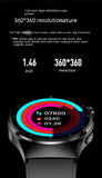 F320 Bluetooth Calling, Uric Acid, Blood Fat, Blood Sugar, Heart Rate, Body Temperature, Health Sports Smartwatch