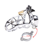 Stainless Steel Male Chastity Lock, Catheter Device