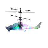 Induction Luminous Transparent Gesture Suspension Helicopter, RC Toy
