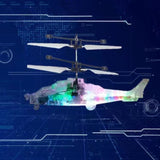 Induction Luminous Transparent Gesture Suspension Helicopter, RC Toy