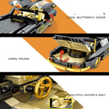 300SL Sports Car, Creative Technology Building Blocks Model Toy