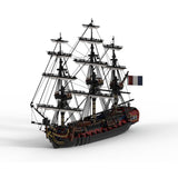France 28-door Gun, Assembled Building Block Toys Model