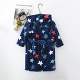 Men and Women's Hoodie, Coral Velvet Night-robe, Home Clothes Flannel