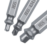 Screwdriver repair tools, slip-tooth head screw remover