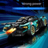 Assembled Super Sports Car, Educational Building Blocks Model