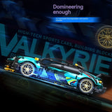 Assembled Super Sports Car, Educational Building Blocks Model