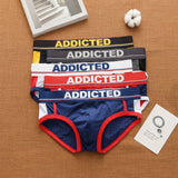 Men's Sexy Low Waist Breathable Ice Silk Mesh Comfortable Fashion Trendy Briefs (Pack of 2)