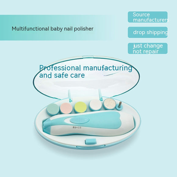 Multifunctional Electric Nail Grinder Children's Nail Scissors