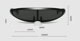 Electroplated Dolphin, Men's Outdoor Sports Cycling Sunglasses