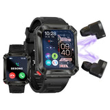 V60 Smartwatch – Bluetooth Calling, Round Display, Heart Rate & Sleep Tracking