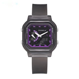 Multifunctional Students' Electronic, Luminous Casual Jelly Silicone Watch