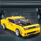 Building Blocks Racing Model Assembled Ornaments, Boys' Gift Toys