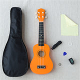 21-inch Wooden Ukulele and Accessories for Beginners – Learning & Practice Model