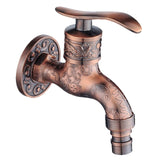 Retro Premium Washing Machine Faucet – Vintage Style Metal Water Tap