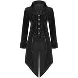 Long Punk Men's Coat, Vintage Clothing
