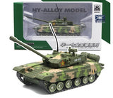 Chariot Rocket Launcher, Missile Car Simulation Alloy Toy Model