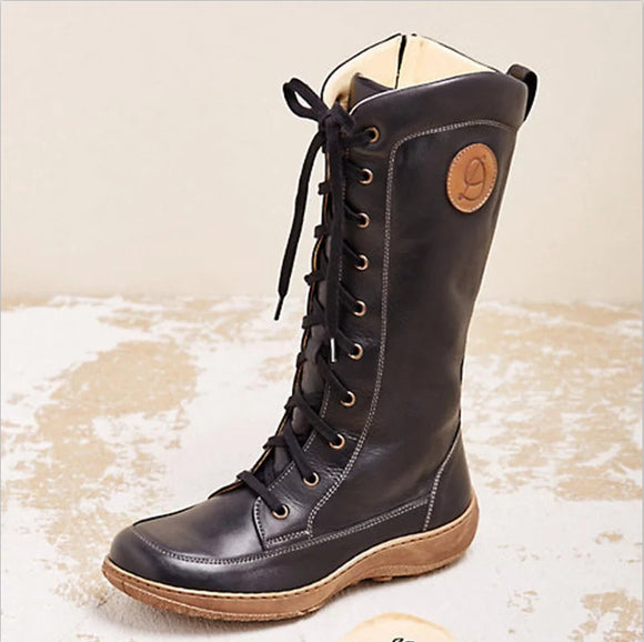 Long Waterproof Women's Snow Boots