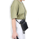 Large Capacity Crossbody Shoulder Bags for Women, Fashion Zipper Mobile Phone Bag
