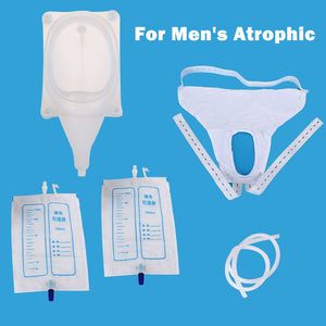 Silicone Breathable Elderly Connection, Urine Bag, Soft Non-side Leakage, Urinary Catheter, Unisex Accessories
