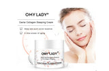 Collagen Sleep Cream for Soft and Moisturizing Skin