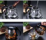Heat Resistant Glass Teapot