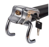 Car Anti-theft Crescent Lock for Steering Wheel & Airbag with Built-in Alarm