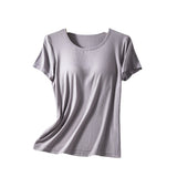 Women's Summerdale Loose-fitting Cup with Padded Chest, Blouse T-shirt