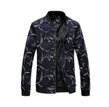Men’s Plaid Baseball Jacket – Autumn Windbreaker