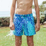 Thermochromic Color-changing Beach Shorts – Kids & Adults Summer Swimwear
