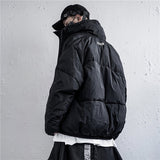 Down Cotton Stand Collar Padded Coat, Jacket for Men
