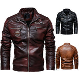 Motobike Wear, Modern Hardman Unisex Plush Leather Jacket