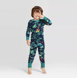 European Christmas Dinosaur Family Matching Nightwear Set – Adults, Kids & Pet