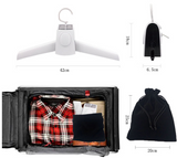 Portable Clothes Shoes Dryer, Foldable Electric Dryer Machine