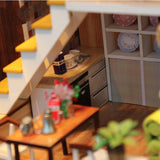 DIY Hand-assembled Wooden Dollhouse Model – Mini Hut