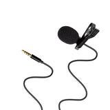 Collar Clip Mobile Phone Recording, Portable Interview Video Microphone