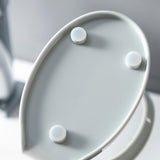 Bathroom Soap Holder Leaf Shape Soap Box Kitchen Dish Non-slip Drain Soap Storage Case Container