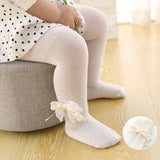 Spring Summer Mesh Girls' Tights, Baby Princess Leggings, Cute Flower Soft Cotton Children's Stockings