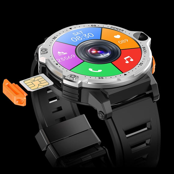 AP6 Dual Camera 4G Plug-in Card Smartwatch