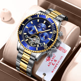 Automatic Green Water Ghost, Hollow Mechanical Luminous Watch