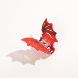 Acetic Acid Clasp, Bat Fashion Grab Clip (Pack of 2)